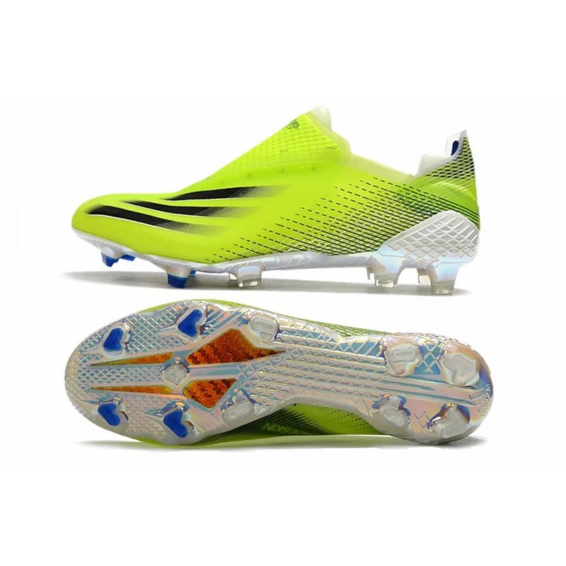 Botas de Fútbol Adidas X Ghosted FG Hombre Blanco&Rosa / Verde Fluorescente / Blanco&Dorado / Negro&Dorado / Rosa&Azul / Negro&Azul / Negro&Blanco / Amarillo Fluorescente / Azul / Negro (#39~#45)