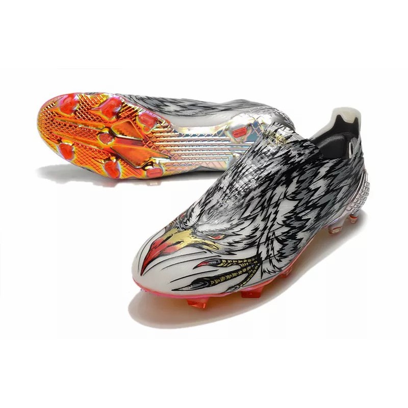 Botas de Fútbol Adidas X Ghosted FG Hombre Blanco&Rosa / Verde Fluorescente / Blanco&Dorado / Negro&Dorado / Rosa&Azul / Negro&Azul / Negro&Blanco / Amarillo Fluorescente / Azul / Negro (#39~#45)