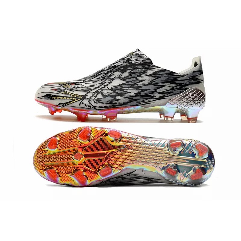 Botas de Fútbol Adidas X Ghosted FG Hombre Blanco&Rosa / Verde Fluorescente / Blanco&Dorado / Negro&Dorado / Rosa&Azul / Negro&Azul / Negro&Blanco / Amarillo Fluorescente / Azul / Negro (#39~#45)