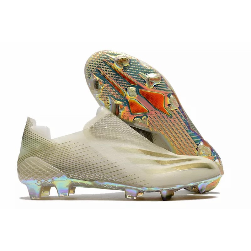 Botas de Fútbol Adidas X Ghosted FG Hombre Blanco&Rosa / Verde Fluorescente / Blanco&Dorado / Negro&Dorado / Rosa&Azul / Negro&Azul / Negro&Blanco / Amarillo Fluorescente / Azul / Negro (#39~#45)