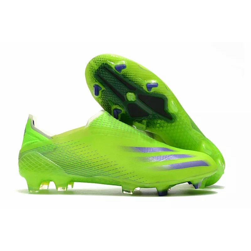 Botas de Fútbol Adidas X Ghosted FG Hombre Verde Fluorescente / Dorado / Azul&Rosado / Negro (#39~#45)