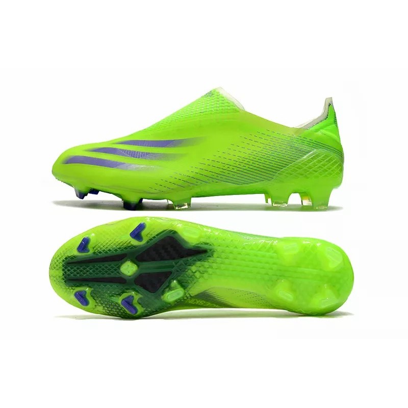 Botas de Fútbol Adidas X Ghosted FG Hombre Verde Fluorescente / Dorado / Azul&Rosado / Negro (#39~#45)