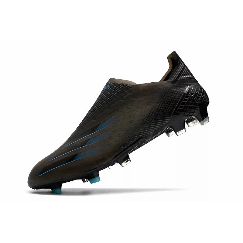 Botas de Fútbol Adidas X Ghosted FG Hombre Dorado / Azul / Negro (#39~#45)