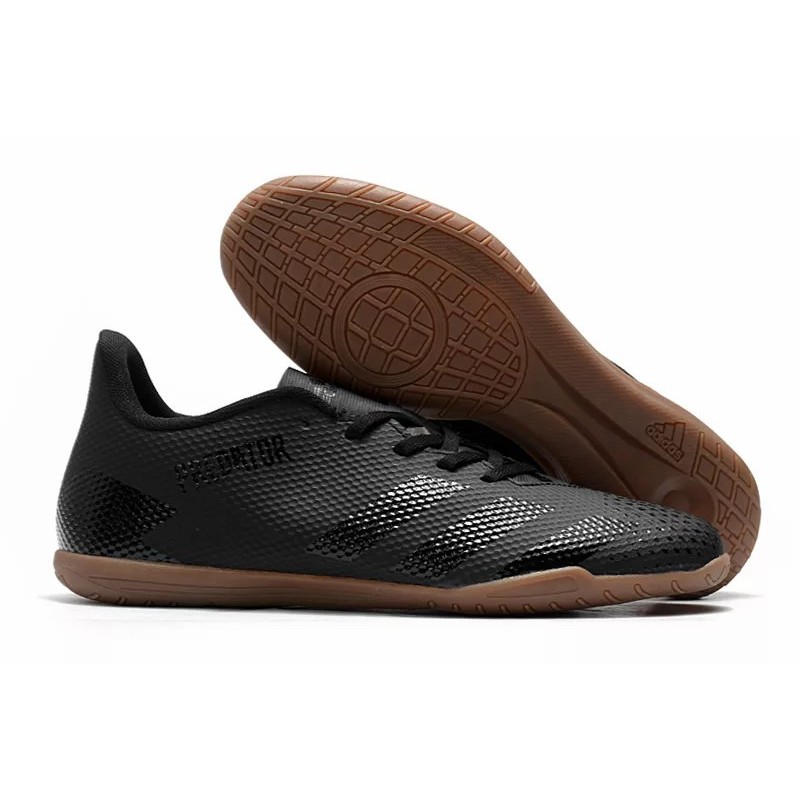 Botas de Fútbol Adidas Predator 20.4 IN Hombre Negro Puro  /  Negro&Rojo (#39~#45)