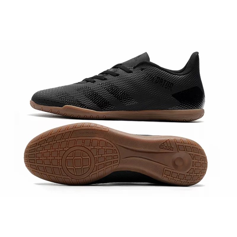 Botas de Fútbol Adidas Predator 20.4 IN Hombre Negro Puro  /  Negro&Rojo (#39~#45)