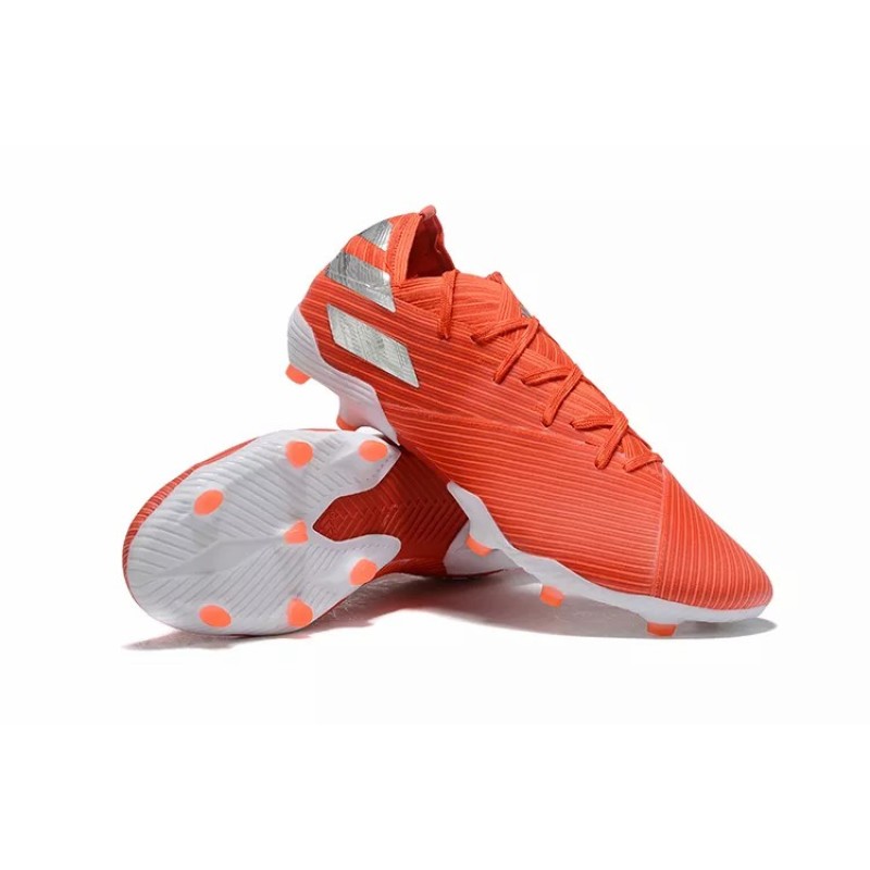 Botas de Fútbol Adidas Nemeziz 19.1 FG Messi Hombre Turquesa / Blanco / Naranja / Azul (#39~#45)