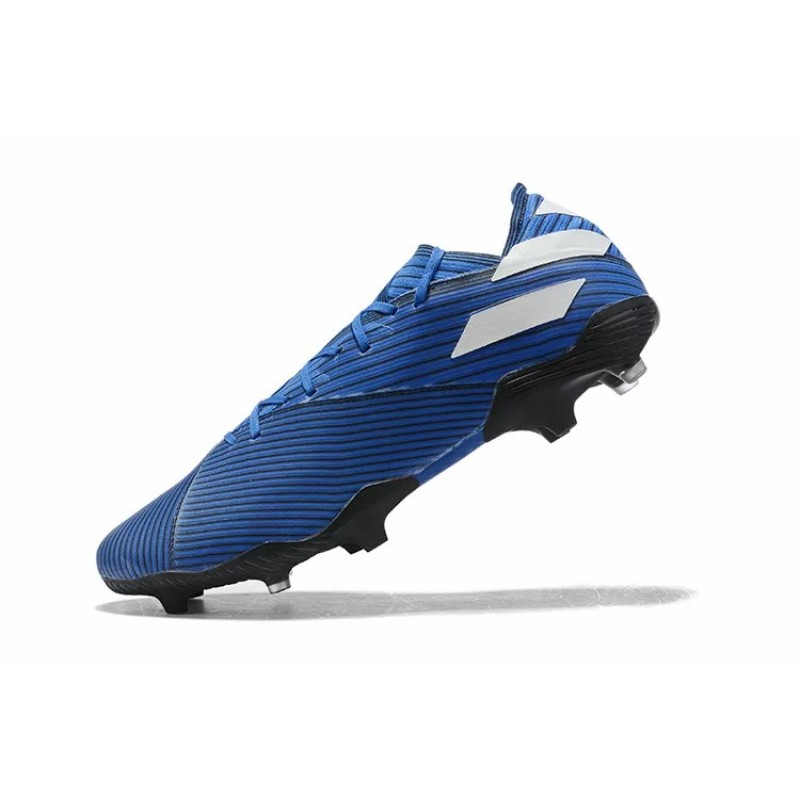 Botas de Fútbol Adidas Nemeziz 19.1 FG Messi Hombre Turquesa / Blanco / Naranja / Azul (#39~#45)