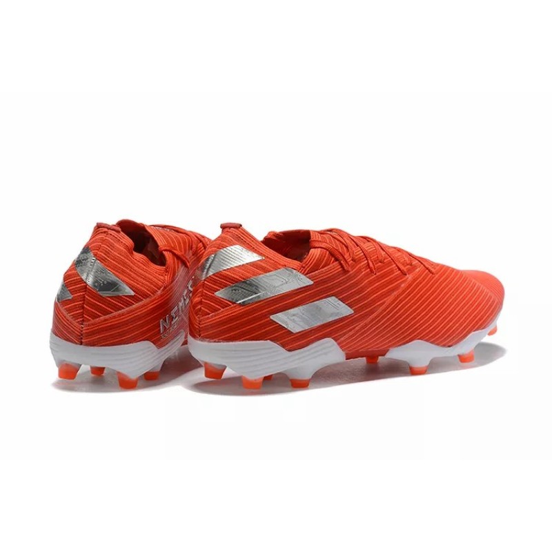 Botas de Fútbol Adidas Nemeziz Messi 19.1 FG Hombre Blanco / Turquesa / Naranja / Azul (#39~#45)