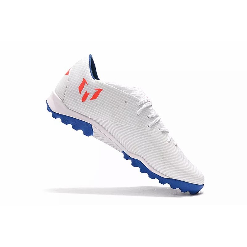 Botas de Fútbol Adidas Nemeziz Messi 19.3 TF Mujer Blanco / Rojo (#39~#45)