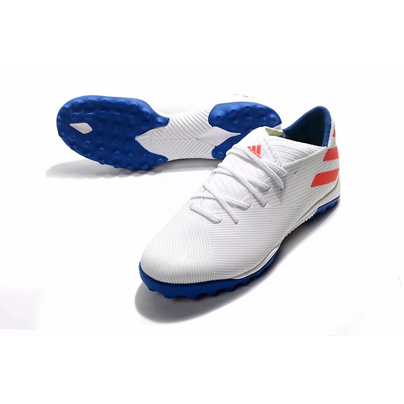 Botas de Fútbol Adidas Nemeziz Messi 19.3 TF Mujer Blanco / Rojo (#39~#45)