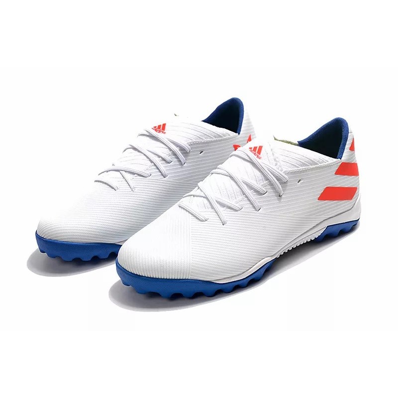 Botas de Fútbol Adidas Nemeziz Messi 19.3 TF Mujer Blanco / Rojo (#39~#45)