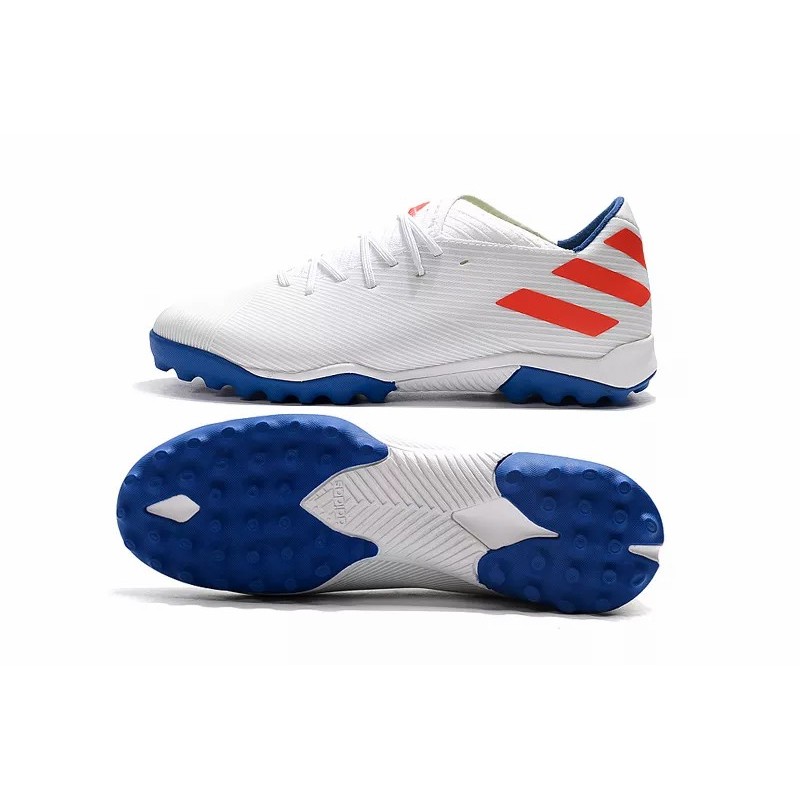 Botas de Fútbol Adidas Nemeziz Messi 19.3 TF Mujer Blanco / Rojo (#39~#45)