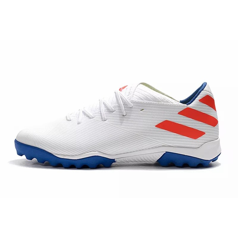 Botas de Fútbol Adidas Nemeziz Messi 19.3 TF Mujer Blanco / Rojo (#39~#45)