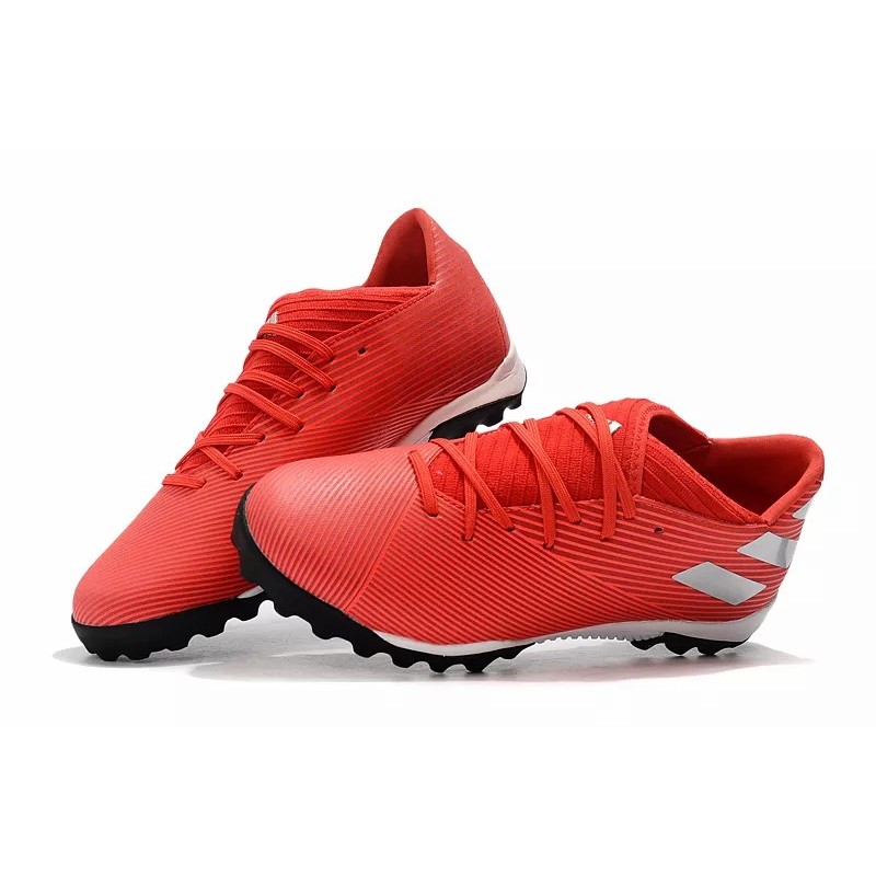 Botas de Fútbol Adidas Nemeziz Messi 19.3 TF Mujer Blanco / Rojo (#39~#45)