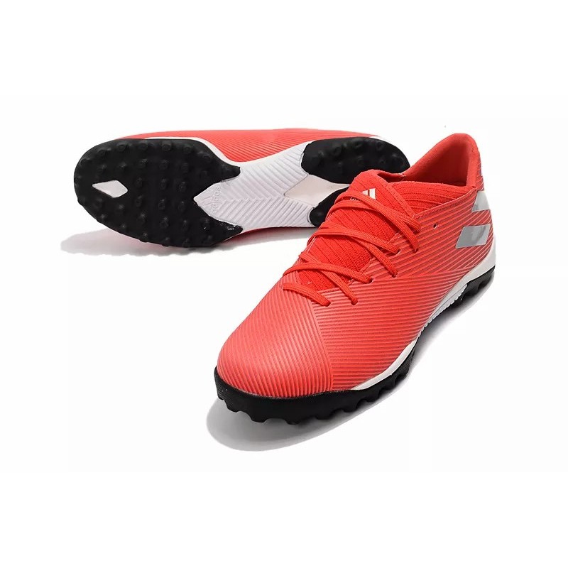 Botas de Fútbol Adidas Nemeziz Messi 19.3 TF Mujer Blanco / Rojo (#39~#45)