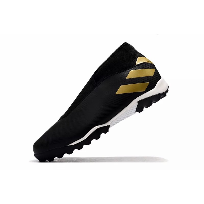Botas de Fútbol Adidas Nemeziz 19.3 Laceless TF Mujer Blanco  /  Negro  /  Rojo  /  Azul (#39~#45)