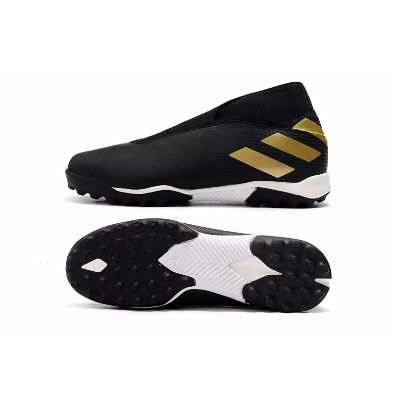 Botas de Fútbol Adidas Nemeziz 19.3 Laceless TF Mujer Blanco  /  Negro  /  Rojo  /  Azul (#39~#45)