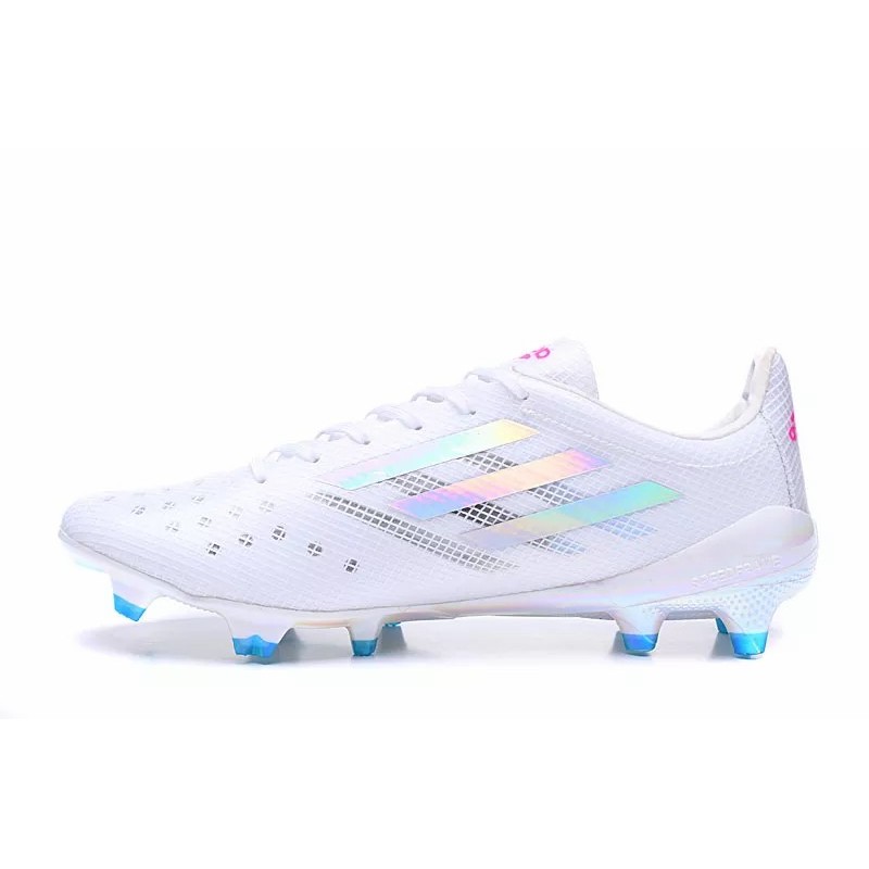 Botas de Fútbol Adidas X99 19.1 FG Ultraligera Hombre Blanco&Rosa (#39~#45)