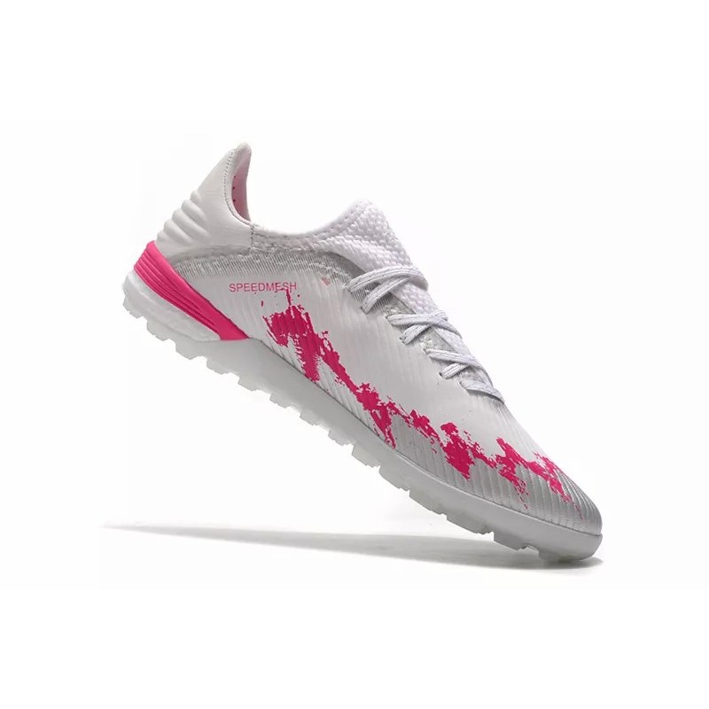 Botas de Fútbol Adidas X 19.1 TF Hombre Blanco&Rosa (#39~#45)