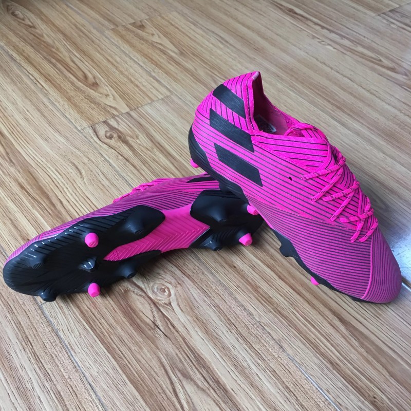 Botas de Fútbol Adidas Nemeziz 19.1 FG Messi Hombre Azul / Rojo / Rosa / Negro / Azul Marino / Blanco / Amarillo Fluorescente (#38~#45)