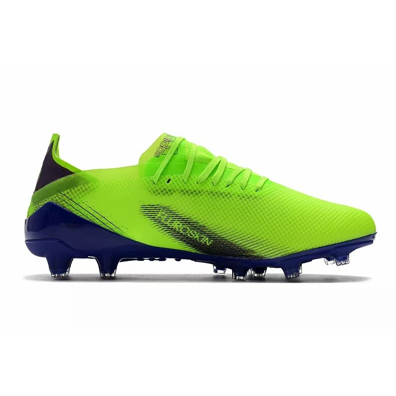 Botas de Fútbol Adidas X Ghosted .1 AG Hombre Amarillo Fluorescente&Púrpura (#38~#45)