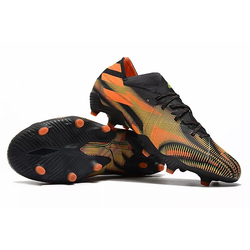 Botas de Fútbol Adidas Nemeziz .1 FG Messi Hombre Negro&Amarillo&Naranja (#38~#45)
