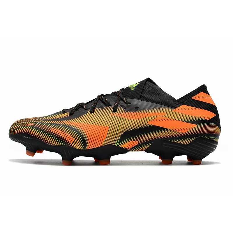 Botas de Fútbol Adidas Nemeziz .1 FG Messi Hombre Negro&Amarillo&Naranja (#38~#45)