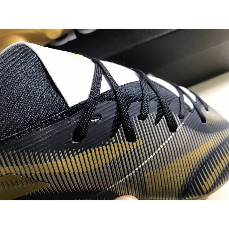 Botas de Fútbol Adidas Nemeziz .1 FG Messi Hombre Blanco&Dorado&Negro (#38~#45)