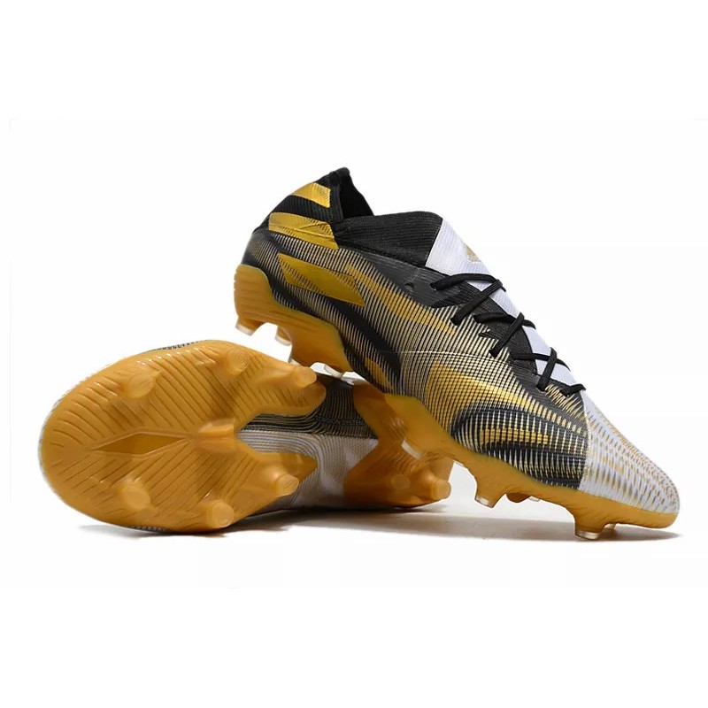 Botas de Fútbol Adidas Nemeziz .1 FG Messi Hombre Blanco&Dorado&Negro (#38~#45)