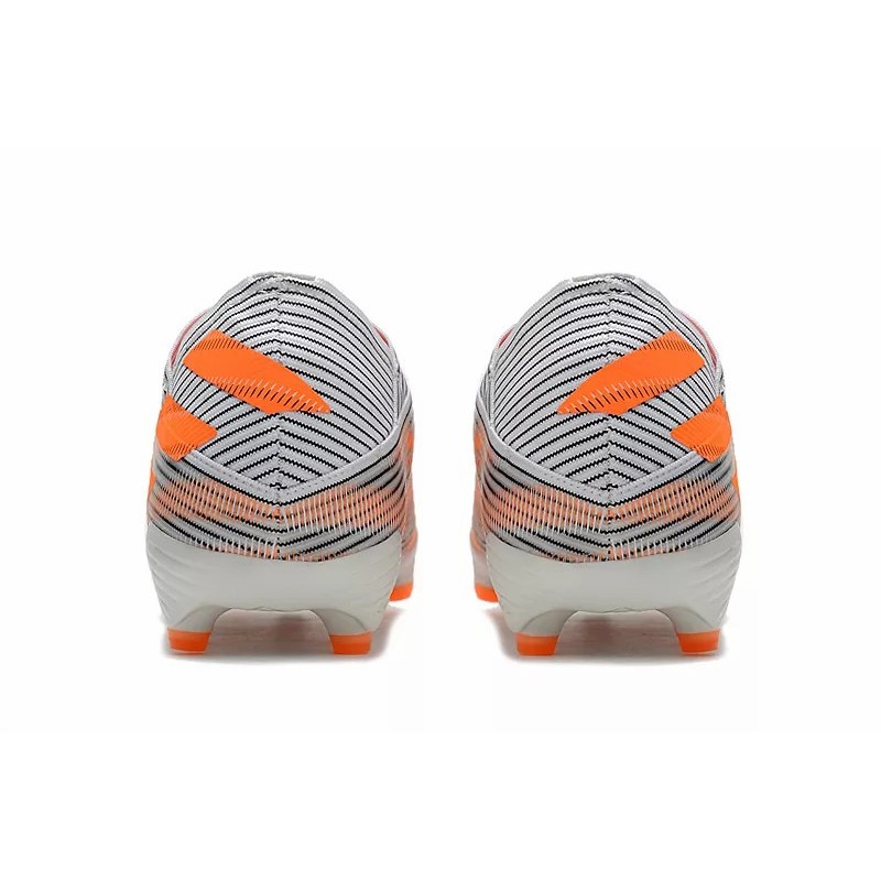 Botas de Fútbol Adidas Nemeziz Messi Rey Del Balon .1 FG Hombre Negra Raya&Naranja&Blanco (#38~#45)