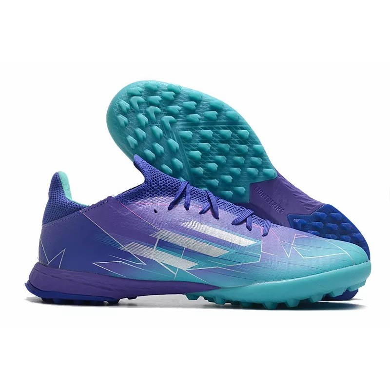 Botas de Fútbol Adidas X Speedflow+ TF Messi Hombre Púrpura&Turquesa (#39~#45)