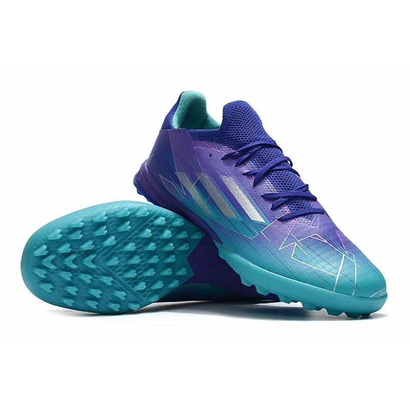 Botas de Fútbol Adidas X Speedflow+ TF Messi Hombre Púrpura&Turquesa (#39~#45)