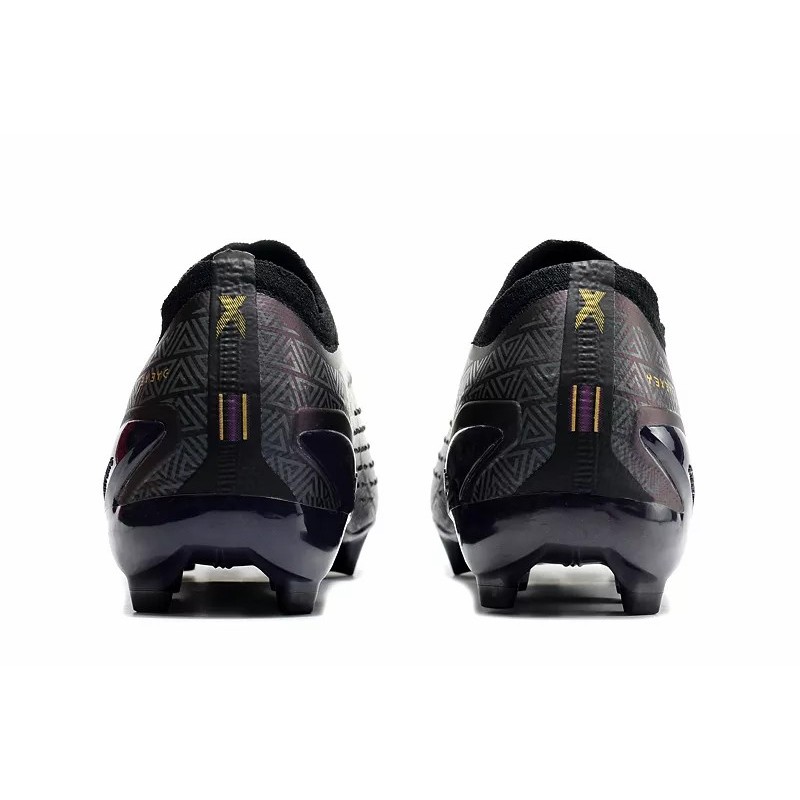 Botas de Fútbol Adidas X Speedportal.1 FG Sin Cordones Copa Mundial 2022 Hombre Negro&Púrpura (#39~#45)