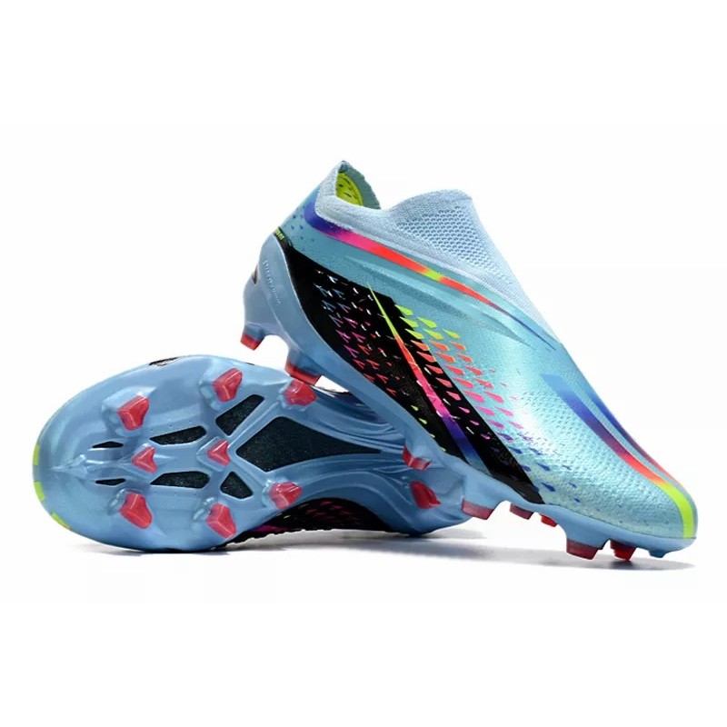 Botas de Fútbol Adidas X Speedportal.1 FG Copa Mundial 2022 Hombre Azul Celeste (#39~#45)