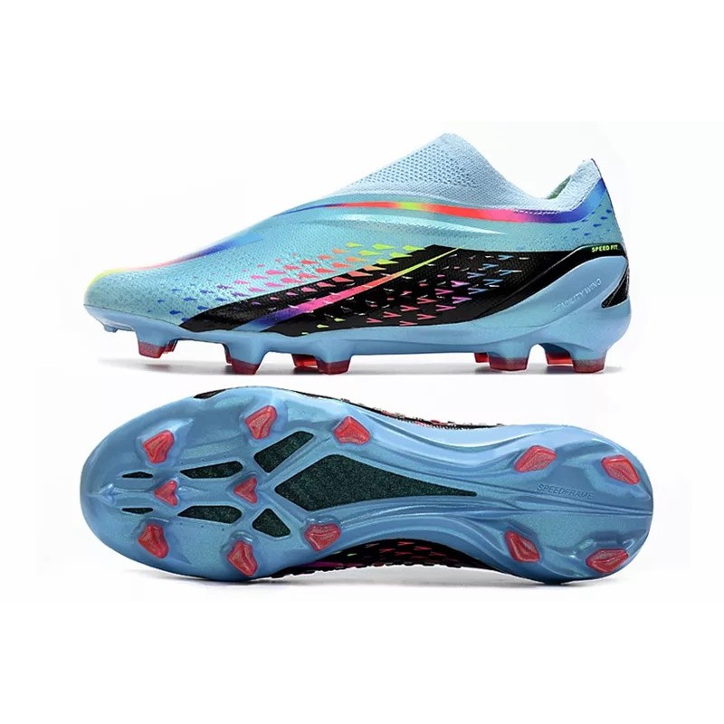 Botas de Fútbol Adidas X Speedportal.1 FG Copa Mundial 2022 Hombre Azul Celeste (#39~#45)