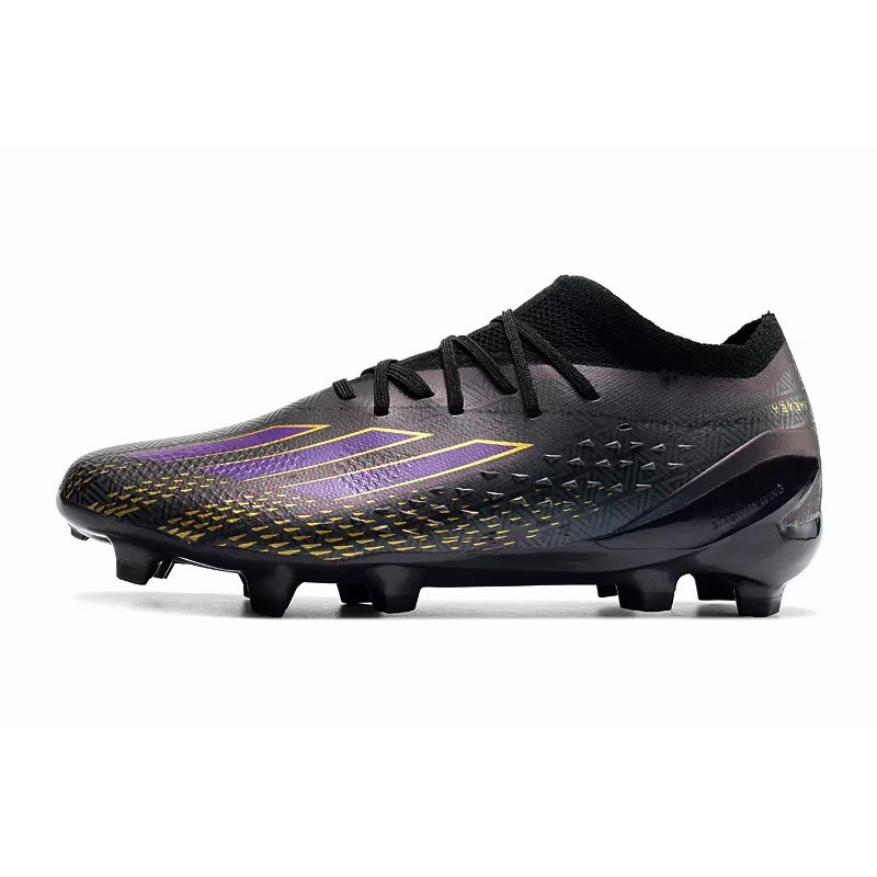 Botas de Fútbol Adidas X Speedportal.1 FG Copa Mundial 2022 Hombre Negro&Púrpura (#39~#45)