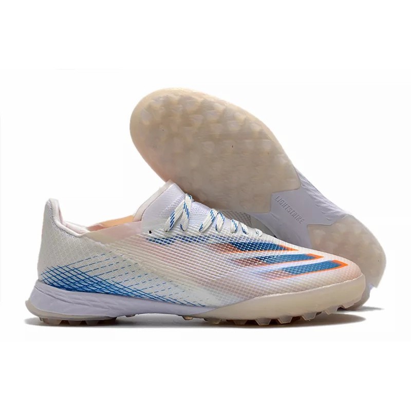 Botas de Fútobol Adidas X Ghosted .1 TF Hombre Blanco  /  Negro Puro  /  Negro&Celeste  /  Blanco&Dorado  /  Azul Claro  /  Blanco&Negro  /  Blanco&Celeste (#39~#45)