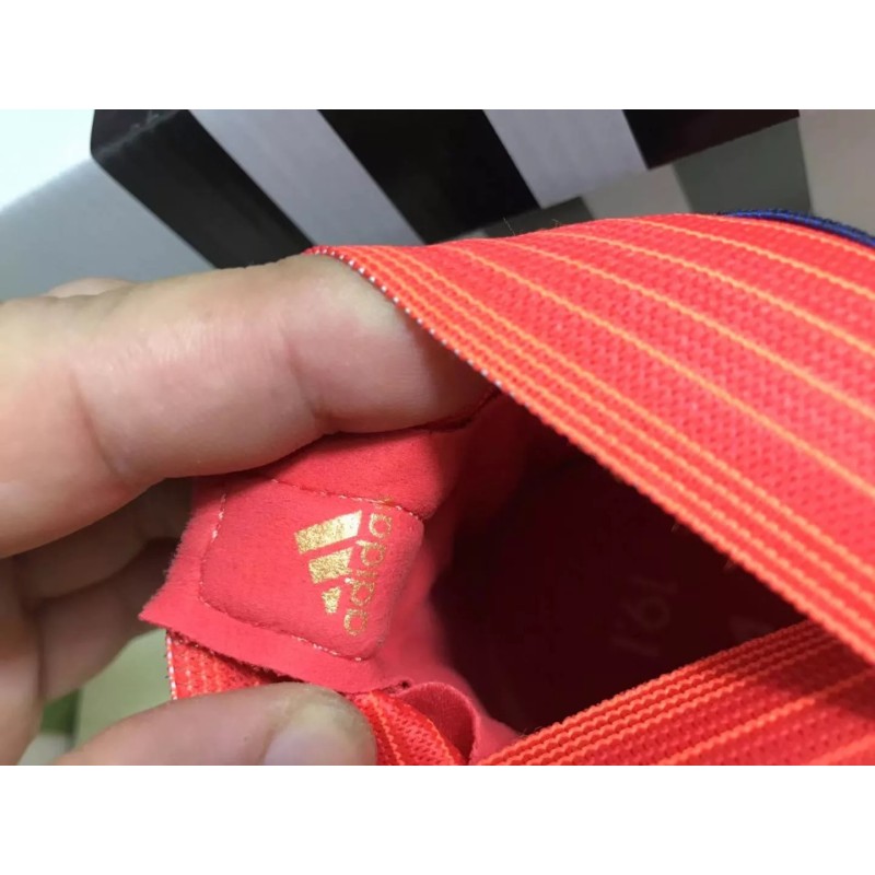 Botas de Fútobol Adidas Nemeziz 19+FG X Marvel Hombre Rojo&Azul&Negro (#38~#46)