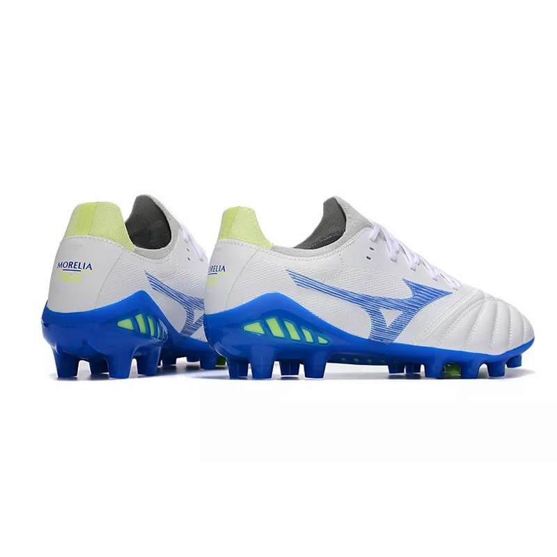 Botas de Fútbol Mizuno Morelia Neo III FG Blanco&Azul&Verde (#39~#45)
