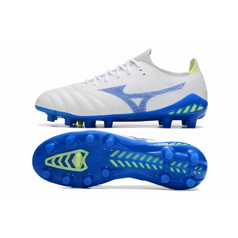 Botas de Fútbol Mizuno Morelia Neo III FG Blanco&Azul&Verde (#39~#45)