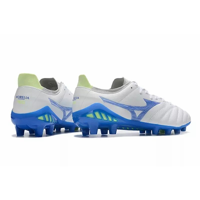 Botas de Fútbol Mizuno Morelia Neo 3 FG Blanco&Azul&Verde (#39~#45)