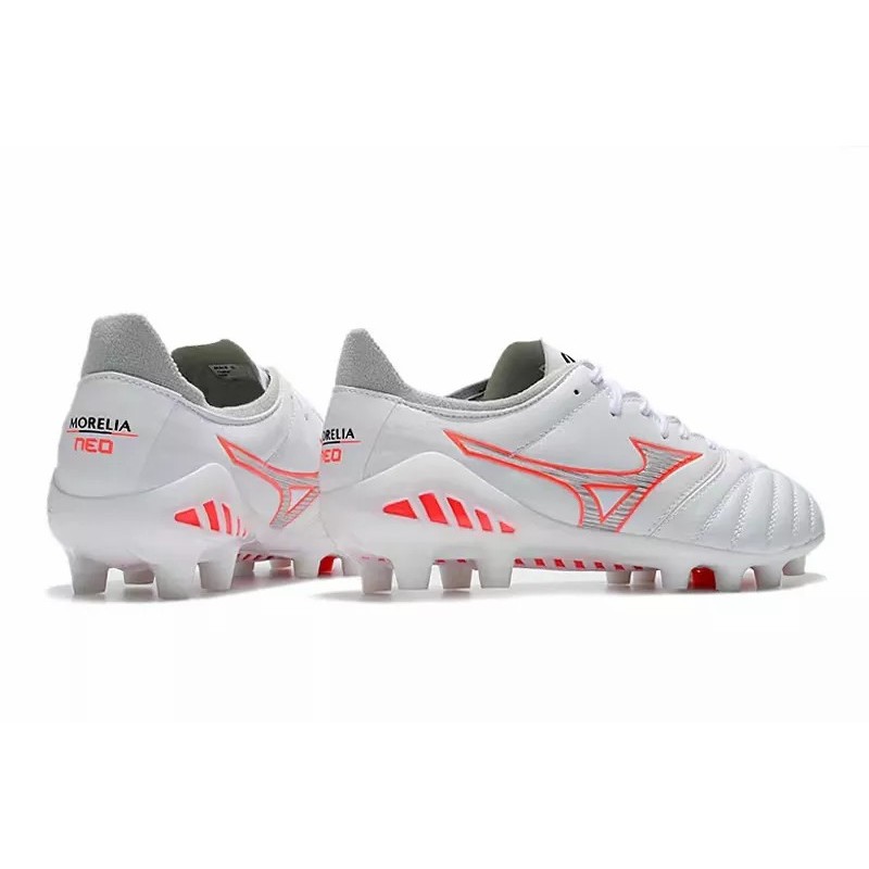 Botas de Fútbol Mizuno Morelia Neo 3 FG Blanco&Rojo (#39~#45)