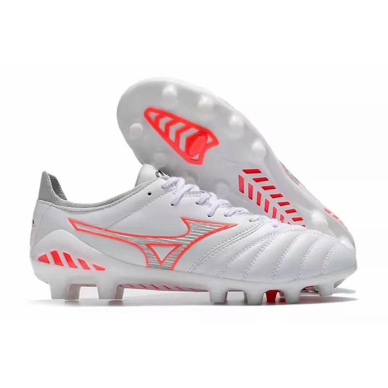 Botas de Fútbol Mizuno Morelia Neo 3 FG Blanco&Rojo (#39~#45)