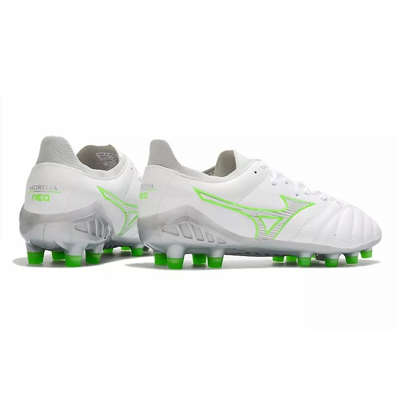 Botas de Fútbol Mizuno Morelia Neo 3 FG Blanco&Verde (#39~#45)