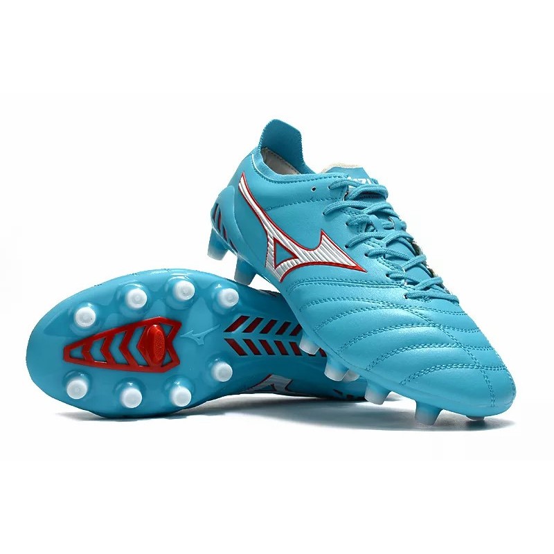 Botas de Fútbol Mizuno Morelia Neo 3 FG Azul Claro (#39~#45)