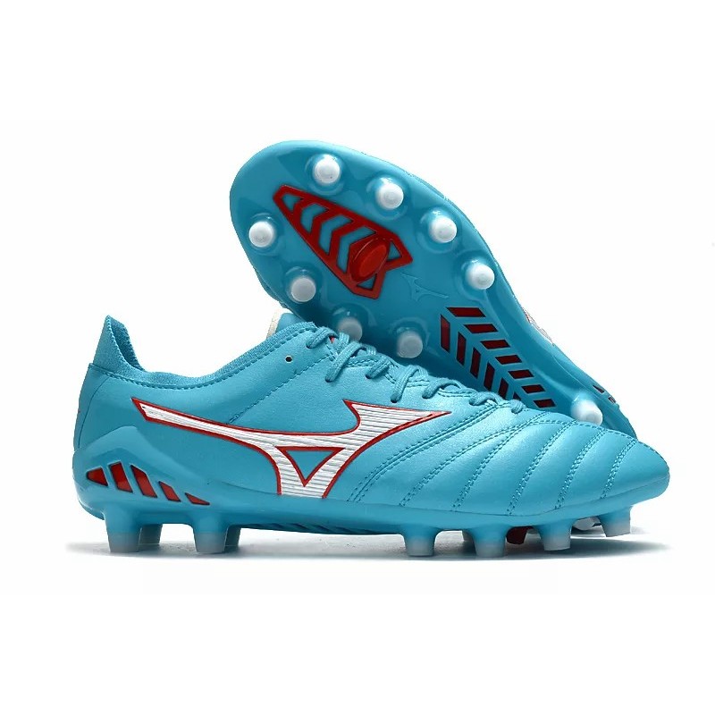 Botas de Fútbol Mizuno Morelia Neo 3 FG Azul Claro (#39~#45)