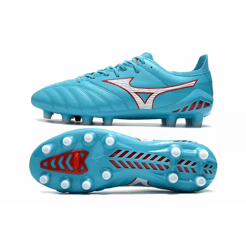 Botas de Fútbol Mizuno Morelia Neo 3 FG Azul Claro (#39~#45)