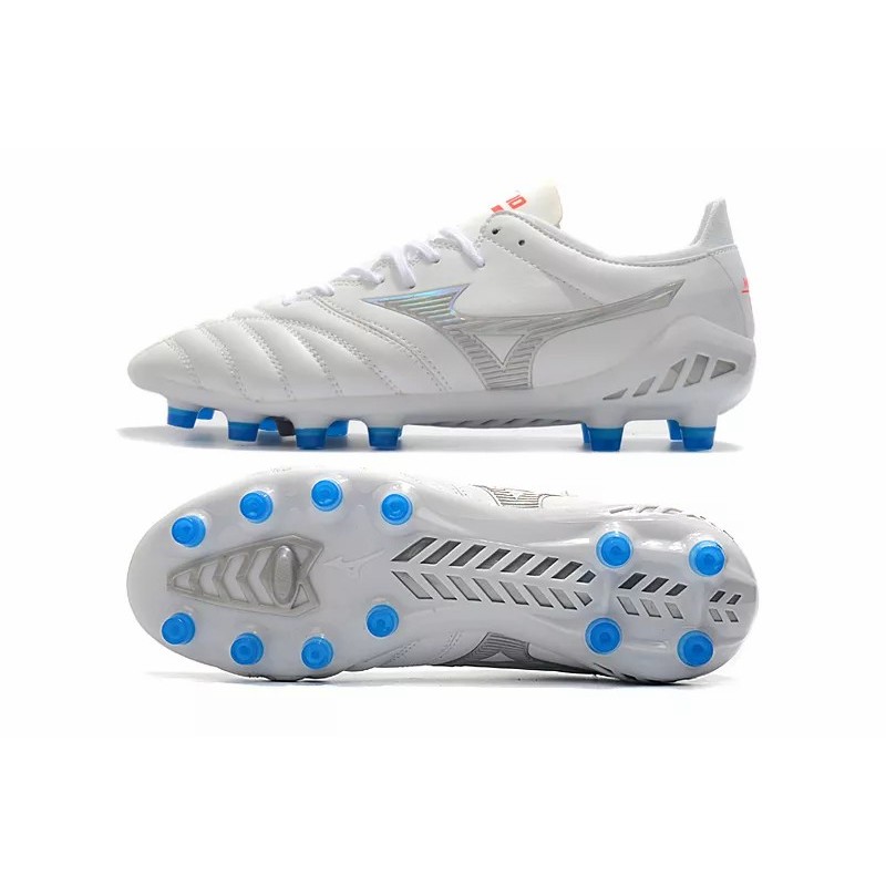 Botas de Fútbol Mizuno Morelia Neo 3 FG Blanco (#39~#45) Código:BF0597