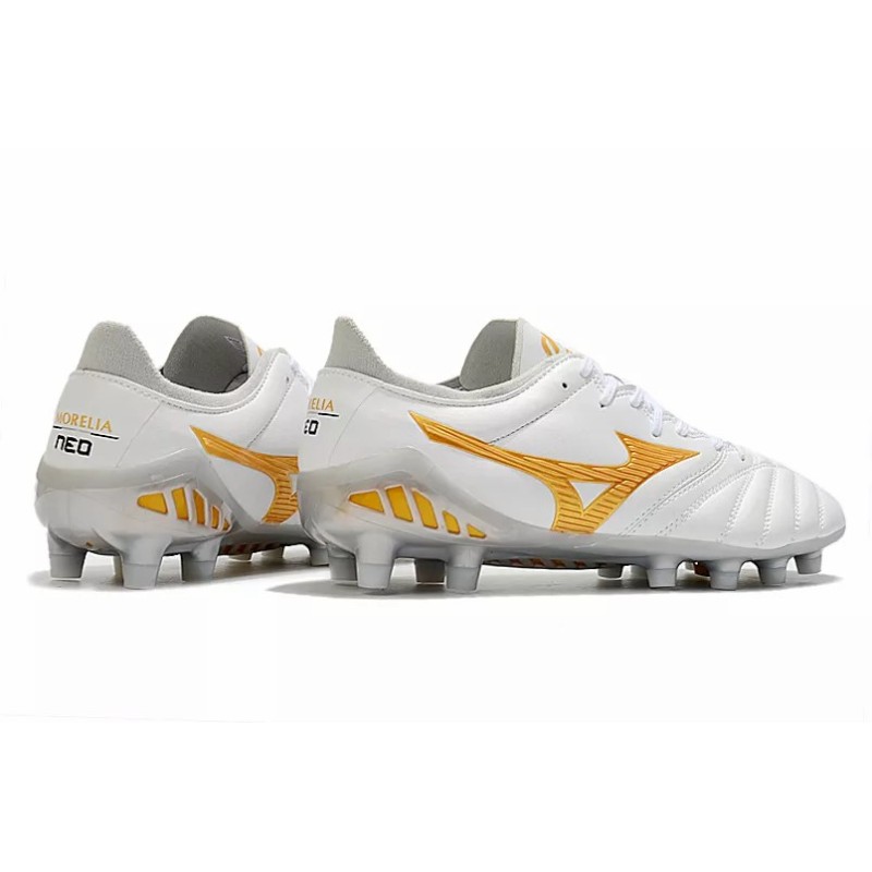Botas de Fútbol Mizuno Morelia Neo 3 FG Blanco / Negro (#39~#45)
