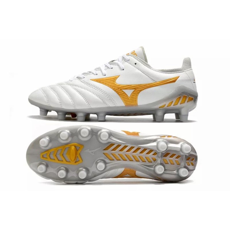 Botas de Fútbol Mizuno Morelia Neo 3 FG Blanco / Negro (#39~#45)